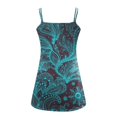 thumbnail image 5 of Vestidos Para Mujer Vestido de Deslizamiento de Moda Cuello en V Estampado Sin Mangas Tirantes Vestido Tipo Jersey Odeerbi  ODB165033, 5 of 5