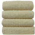 thumbnail image 6 of BC BARE COTTON Luxury Hotel & Spa 100% Natural Turkish Cotton Ribbed Channel Pattern Bath Towel (Set of 4), Wedgewood, 6 of 7