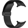 thumbnail image 6 of KOMI 2 Packs Silicone Bands Compatible with Samsung Galaxy Watch 7 Ultra 47mm（2024 New）, Soft Sport Silicone Breathable Strap Adjustable Wristbands for Women Men Balck+Blue, 6 of 9