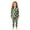D3-Light Green, variant on sdbrld Kids Christmas Pajamas for Girls 2Pcs Long Sleeve Shirt and Pants Set Children Holiday Loungewear Sizes 7-8 Years