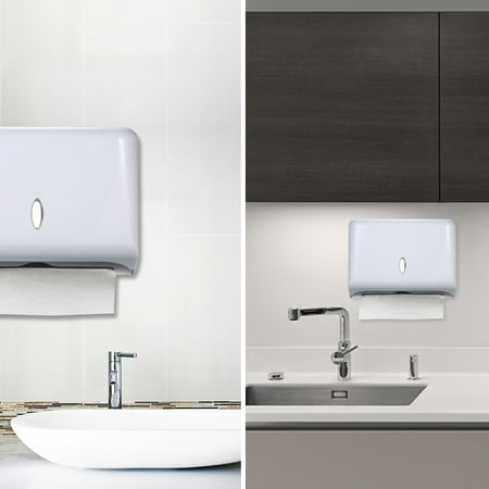 Paper Towel Dispenser Wall Mounted Paper Towel Holder Box Dispenser Bathroom Toilet Tissue Dispenser Kitchen Paper Towel Dispenser For Hotel Restaurant Home Bathroom Walmart Canada