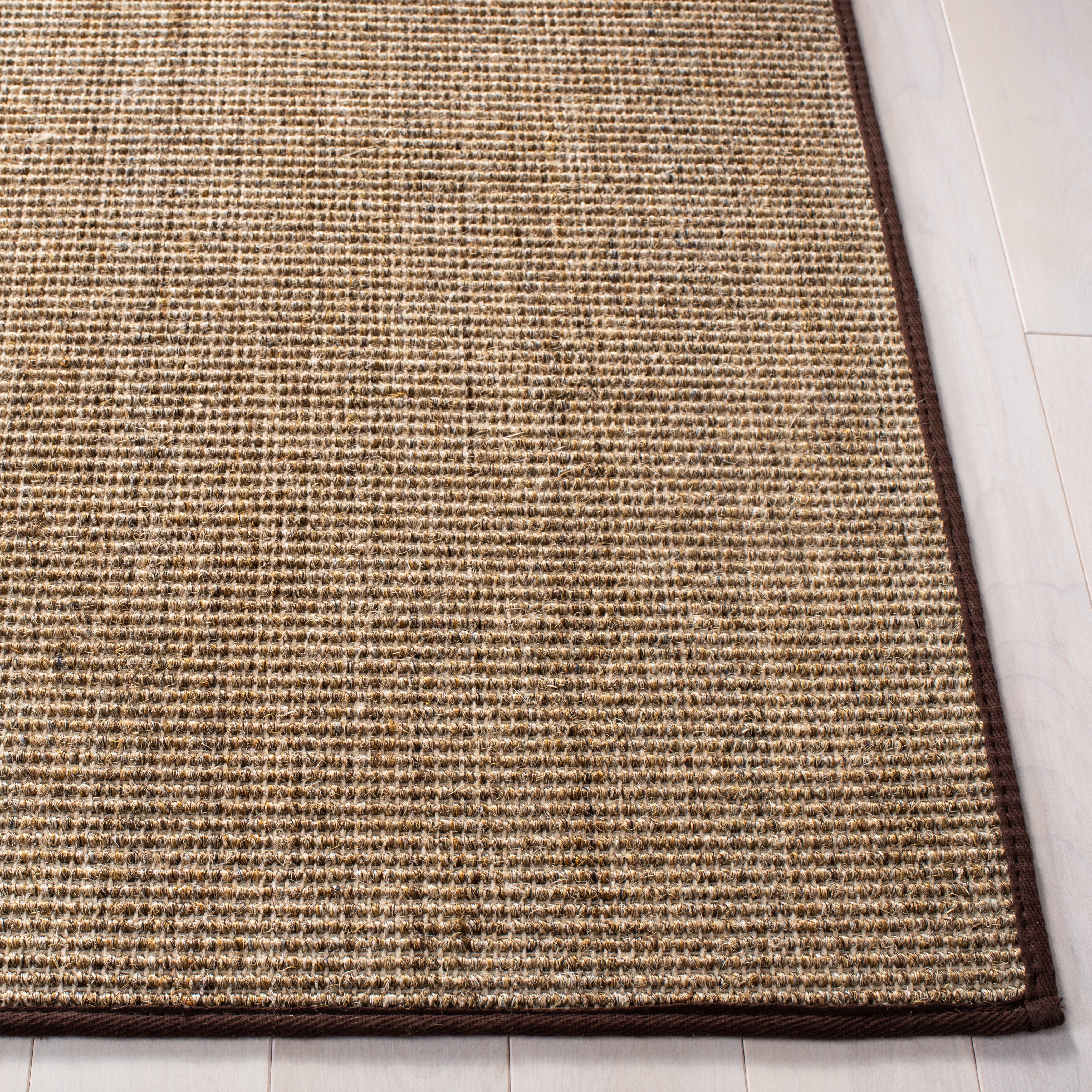 SAFAVIEH Martha Stewart Maximillian Solid Area Rug, Light Brown, 5' x 7'