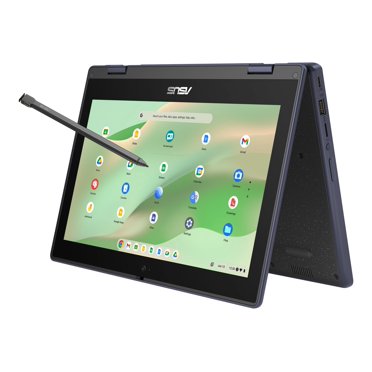 ASUS Chromebook Flip CR1 CR1102FGA-YZ82T - Flip design - Intel N-series - N100 / up to 3.4 GHz - Chrome OS - UHD Graphics - 8 GB RAM - 32 GB eMMC - 11.6" touchscreen 1366 x 768 (HD) - Wi-Fi 6 - mineral gray