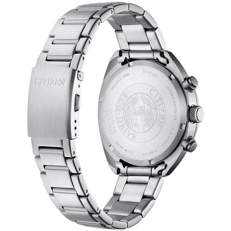 Citizen Chronograph Eco-Drive Black Dial Men's Watch CA7040-85E