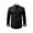 Black, variant on Work Modest Casual Uniform Button Up T Shirts for Mens Winter Fall Long Sleeve Collared High Neck Color Block Cardigan Basic Tops Shirt Mens 2026 Clothing XL