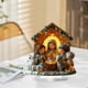 thumbnail image 5 of Seyotauo Acrylic Craft Ornament, Easter/Christmas Tabletop Beautiful 2D Ornament for Tabletop Decoration for Mantel Bedroom Shelf Fireplace, Religious Gift to Family and Friends, Devout Home Decor, 5 of 6