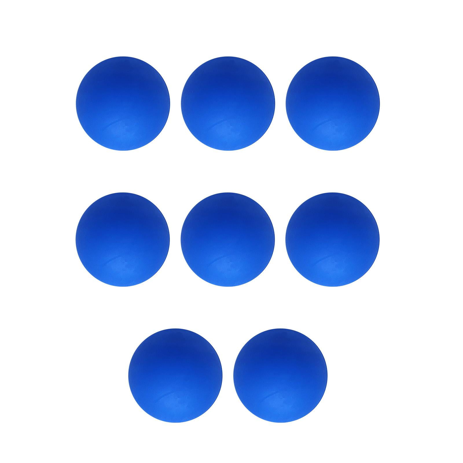kesoto 8Pcs Reaction Balls, Exercise Balls, Funny, Rubber Wall Balls Elastic Reaction Training Balls for Home Outdoor, Indoor Blue