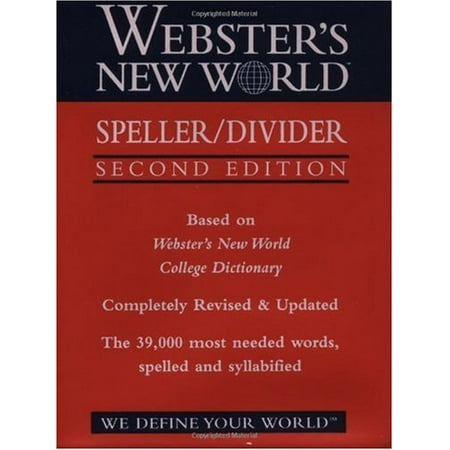 Webster's New World Speller/Divider