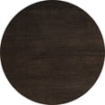 thumbnail image 1 of Ahgly Company Indoor Round Abstract Chocolate Brown Abstract Area Rugs, 3' Round, 1 of 6
