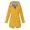 Yellow, variant on Lovskoo 2024 Plus Size Rain Jacket for Women Raincoat Long Hooded Trench Lined Windbreaker Travel Jacket Outdoor Hooded Jackets Raincoat for Hiking Travel Black