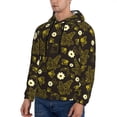 thumbnail image 2 of Hoodies for Men - Gnomes With Honey And Bees Long Sleeve Comfrt Men'S Fashion Hoodies & Sweatshirts, Sweatshirts for Men Hoodies Pullover Clothing Clothes with Pouch, 2 of 7