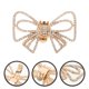 thumbnail image 2 of GOOHOCHY 1 par de Clips para zapatos con lazo, diamantes de imitación, adornos para zapatos de novia y boda, decoraciones para zapatos de mujer, 2 of 8