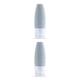 thumbnail image 4 of Matsuzay Botella dispensadora de viaje Gel de ducha de dientes Artículos de tocador Tubo exprimidor Contenedor dispensador Cuidado personal Azul 90ML 2Conjunto, 4 of 6
