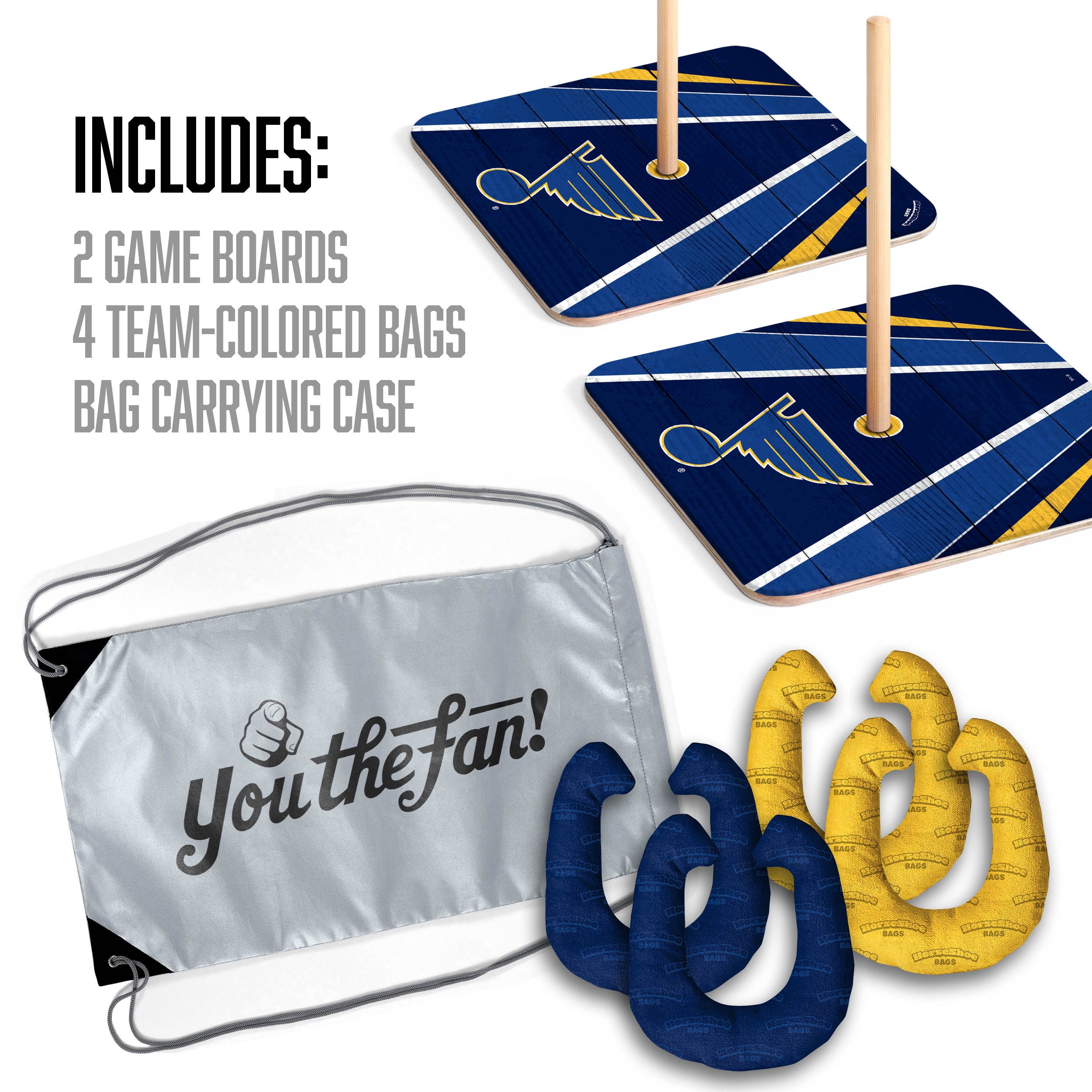 YouTheFan NHL St. Louis Blues HorseShoe Bags
