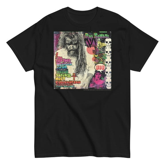 Rob Zombie - Electric Acid Unisex T-Shirt - Black - Small