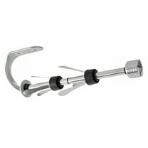 Stainless Steel Wall Mount Paper Towel Holder - One Handed Tear Wall Mounted & Under Counter Paper Towel Holder Dispenser