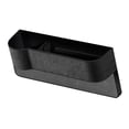 thumbnail image 1 of Organizador para espacio de asiento de coche, bolsillo para asiento de coche, multifuncional, con portavasos, consola delantera, asiento, caja de Lado del conductor negro Sunnimix Organizador de huecos para asientos de coche, 1 of 8