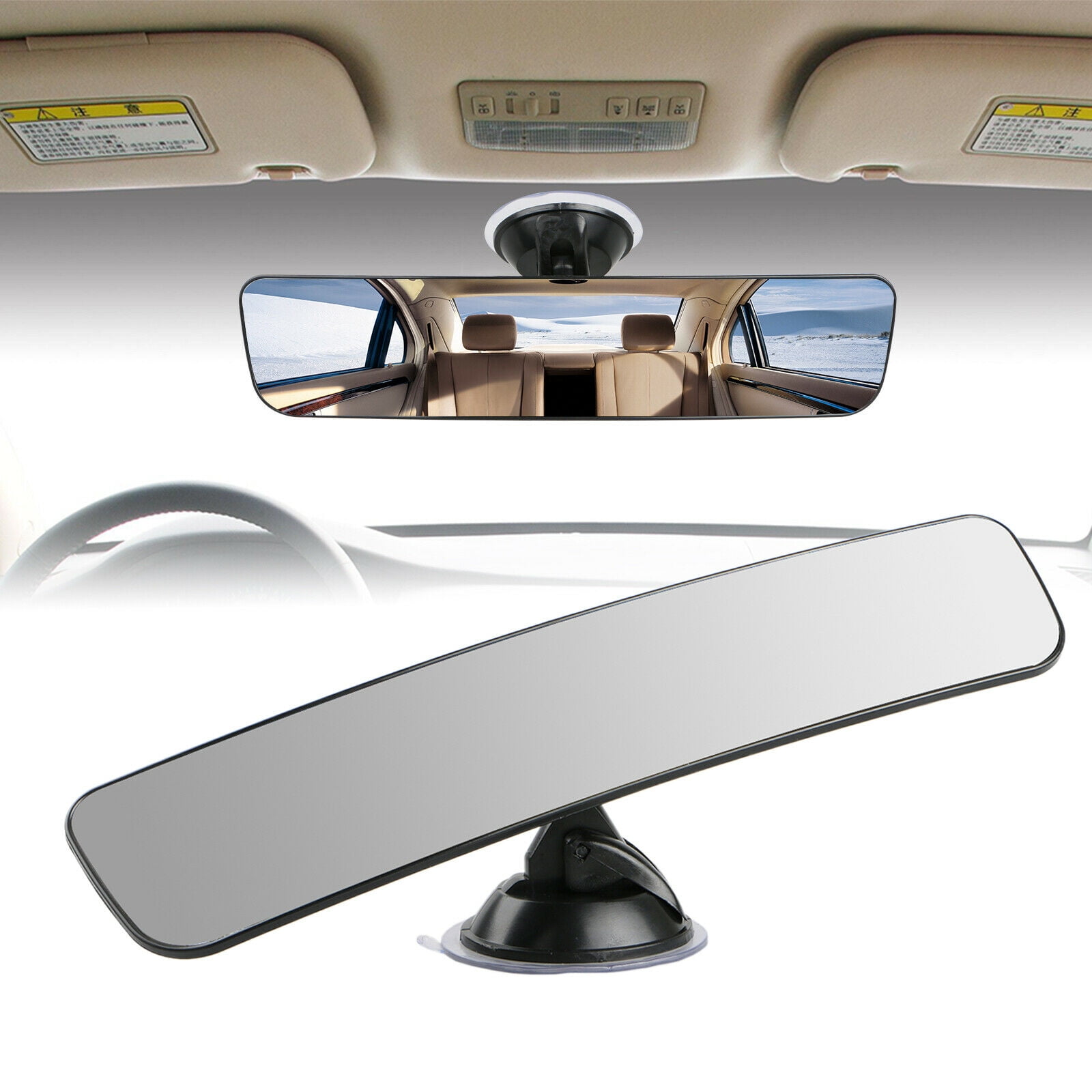 Panoramic T-Rex Rear View Mirror Car Interior Wide View Mirror