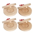 thumbnail image 1 of KAKOWELY 2Pairs Small Castanets For Children Educational Play, 1 of 8