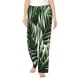 thumbnail image 1 of Balery Tropical Palm Leaves1 Pantalones de pijama para mujer, pijamas ultraligeros, pantalones de estar por casa-Medium, 1 of 6