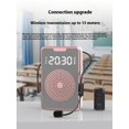 thumbnail image 4 of Micrófono inalámbrico portátil con Bluetooth para enseñanza, altavoz Bee, venta al aire libre, megáfono con sonido para guía turístico, 4 of 8