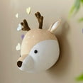 thumbnail image 4 of Bear/Deer Head Wall Stuffed Plush Toy Gift Deer, 4 of 8