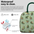 thumbnail image 3 of Lunch Bag Lunch Box for Women Reusable Insulated Lunch Bags,Water-Resistant Avocado Pattern Cooler Lunch Tote Bag, Large Capacity for Work Travel Picnic, 3 of 6