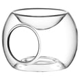thumbnail image 4 of Essential Oil Burner Transparent Glass Aromatherapy Tealight Candle Holder for Home Meditation Tea Room, 4 of 8