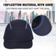 thumbnail image 2 of Gorra de seguridad anticaída Gorra de protección para la cabeza deportiva Gorra de béisbol resistente a los golpes para el constructor de trabajo Diy Cotton Blue. Afortunado Sencillez, 2 of 4