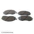 thumbnail image 2 of BeckArnley 085-1653 Premium Asm Brake Pads, 2 of 4