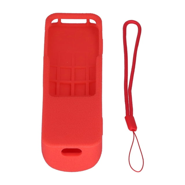 Funda protectora de silicona para mando a distancia, antideslizante, lavable, para IOS TV 4KRed
