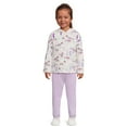 thumbnail image 2 of Garanimals Toddler Girls Thermal Hoodie, Sizes 12 Months - 5T, 2 of 5