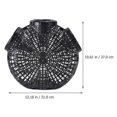 thumbnail image 5 of 2Pcs Crab Traps Plastic Crawfish Trap Fishing Trap Cage Reusable Eel Crawfish Trap, 5 of 5