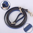 thumbnail image 4 of VanEnjoy Full Grain Leather Adjustable Replacement Cross Body Purse Shoulder Strap, 1/2â€ Width, Adjustable Length 25â€-51â€ (Blue), 4 of 4