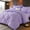 Light Purple, variant on 2/3PCS Solid Color Diamond Lattice Comforter Set,Comes with Pillowcases Lightweight Breathable Reversible Dual-Side Use Easy Care(Light Purple,Twin)