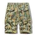 thumbnail image 4 of Fheaev Cargo Shorts For Men Men's Workwear Shorts Multi Pocket Zipper Straight Leg Five Piece Pants Sports Shorts Shorts, 4 of 9