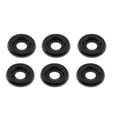 thumbnail image 4 of Almencla 6 Sets Black M6 License Plate Frame Engine Bay Bumper Screw+ Washer, 4 of 8