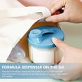 thumbnail image 3 of Gymnture 2 pcs Baby Formula Dispenser Milk Powder Dispenser Four-Compartment Formula Container, 3 of 10