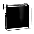 thumbnail image 1 of Organizador de puerta de gabinete, estante de encimera, suministros de organización multifunción, estante de encimera plegable para Negro, 1 of 7