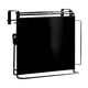 thumbnail image 1 of Organizador de ganchos para puertas de gabinetes de cocina, estante de almacenamiento de acero inoxidable para puertas de gabinetes. Negro, 1 of 7