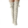 thumbnail image 1 of Arvbitana Women's Knitted Socks, Floor Socks, Over Knee Tight Top Winter Stockings, Sexy Wild Fashion Leg Warmers Socks, 1 of 1