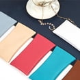thumbnail image 5 of Solid Color Portable Eyewear PVC Leather Mobile Purse Optical Glasses Case Glasses Storage Case Glasses Cloth Bags Sunglasses Bag Eyeglasses Pouch KHAKI, 5 of 8