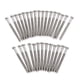 thumbnail image 1 of 2x Paquete duradero de 30 tornillos de montaje fijo de pastilla de doble bobina de guitarra eléctrica M3 plateado 2 piezas, 1 of 8