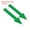 Green, variant on Uxcell 8" Length Directional Arrow Sticker Self Adhesive Wall Sign Red 10 Pack