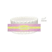 Sweetheart Sweet 16 Edible Cake Side Photo Image Decoration