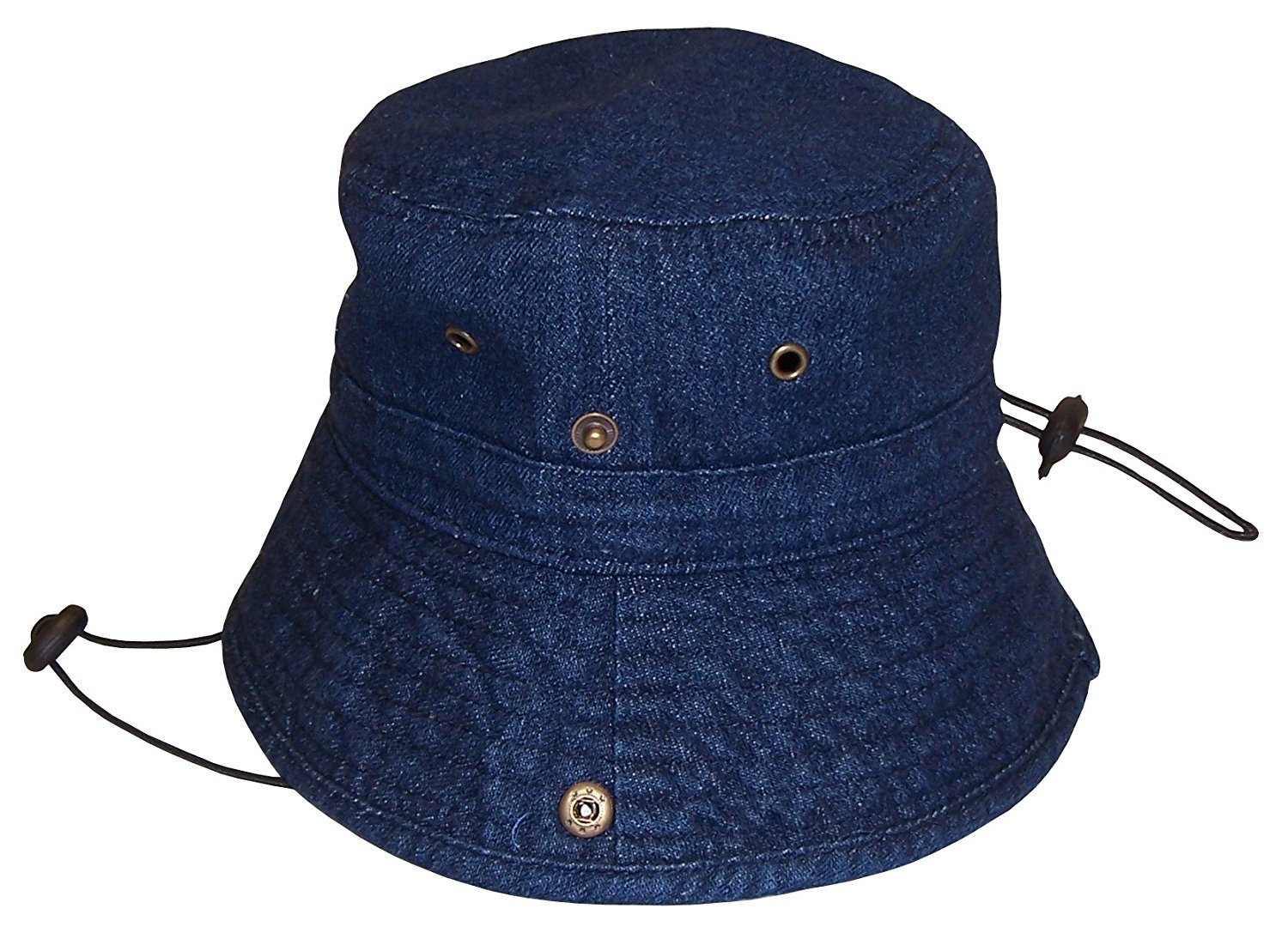 NICE CAPS Kids Distressed and Washed Denim Cotton Bucket Hat - image 2 of 2