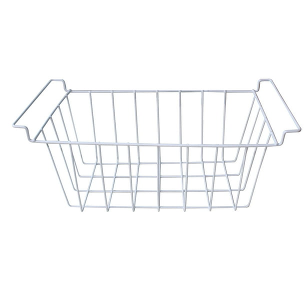 Chest freezer hanging storage baskets freezer baskets for refrigerator