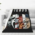thumbnail image 6 of Horror Movie Blanket Horror Blanket Throw for Home Decor Warm Soft Christmas Halloween Party Decorations Horror Blanket (50"x40", Horror Movie Blanket), 6 of 6