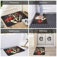 thumbnail image 6 of Uemuo Red Mushrooms Printed Door Mat Indoor Doormat 16"x24",Front Back Door Mats Non Slip Entrance Rugs,Inside Doormats for Entryway, 6 of 9