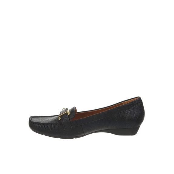 Naturalizer Womens gisella Closed Toe Loafers, Black, Size 6.5